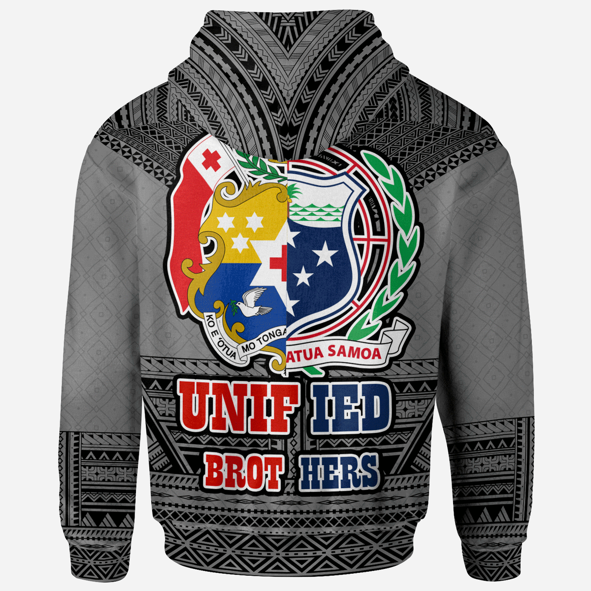 TokoUso Zip up Hoodie - Polynesian Pride