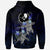 Yap Polynesian Zip up Hoodie Blue Turtle Couple - Polynesian Pride