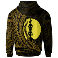 New Caledonia Hoodie Poum Wings Style - Polynesian Pride