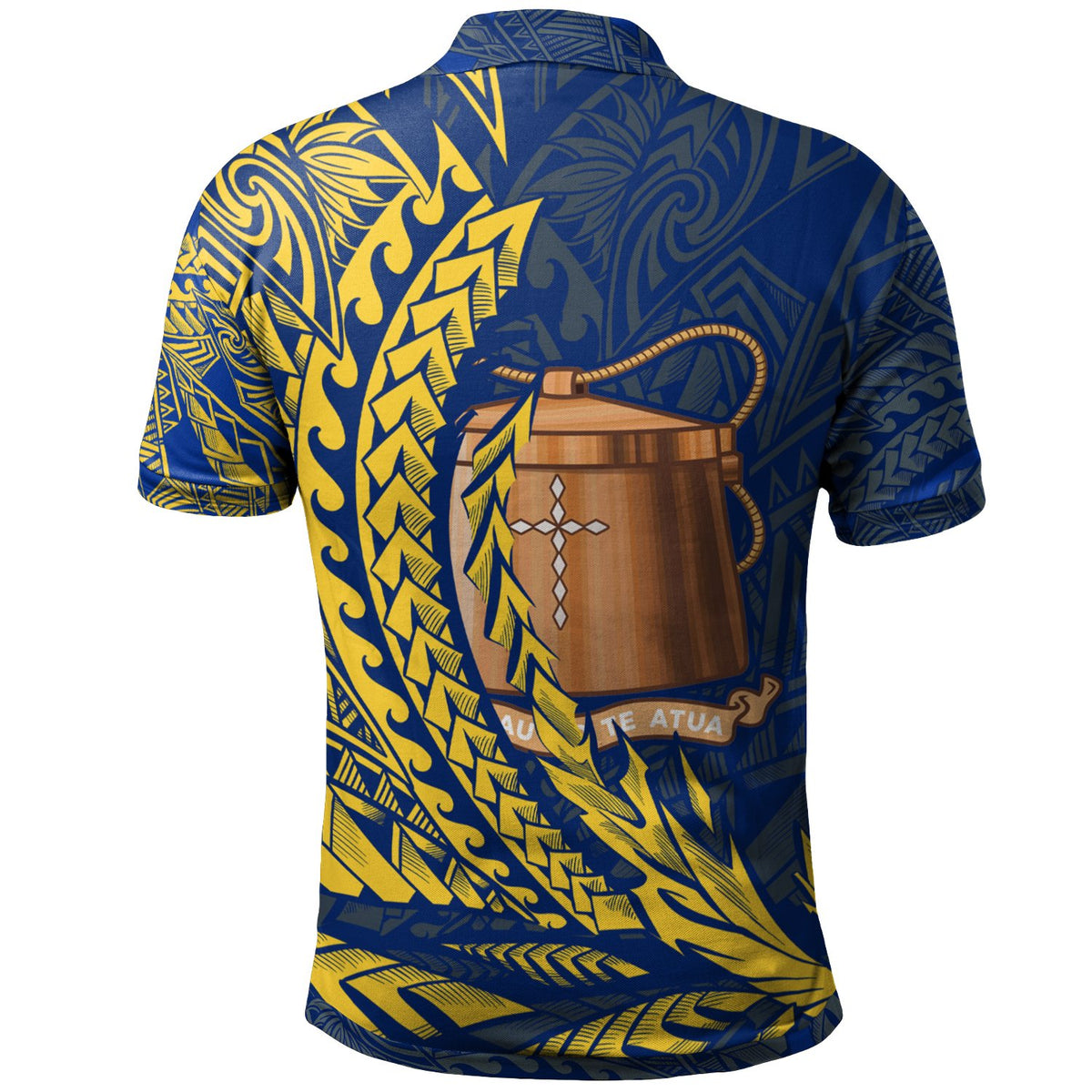Tokelau Polo Shirt Fakaofo Wings Style - Polynesian Pride