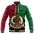 Vanuatu Baseball Jacket Tribal Vanuatu Coat Of Arms Flag Style No2 LT9 Unisex Black - Polynesian Pride