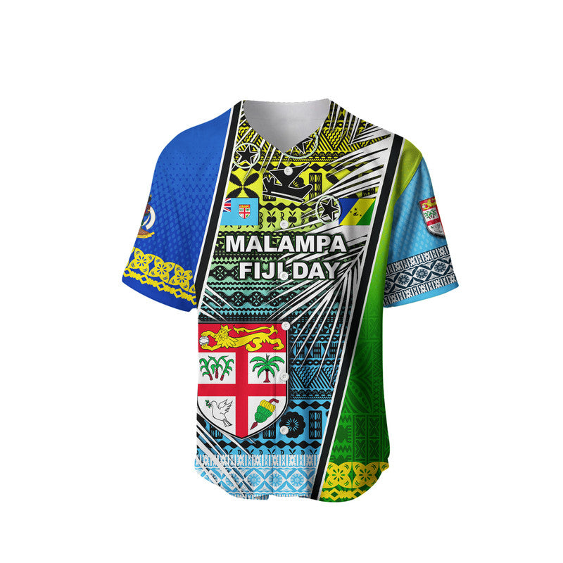 (Custom Personalised) Vanuatu Malampa Fiji Day Baseball Jesey 2022 LT6 - Polynesian Pride
