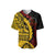 (Custom Personalised)Cook Islands Baseball Jersey Manihiki Polynesian Style LT6 - Polynesian Pride