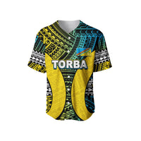 (Custom Personalised) Polynesian Torba Of Vanuatu Baseball Jersey LT6 - Polynesian Pride