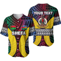 (Custom Personalised) Polynesian Shefa Of Vanuatu Baseball Jersey LT6 Art - Polynesian Pride
