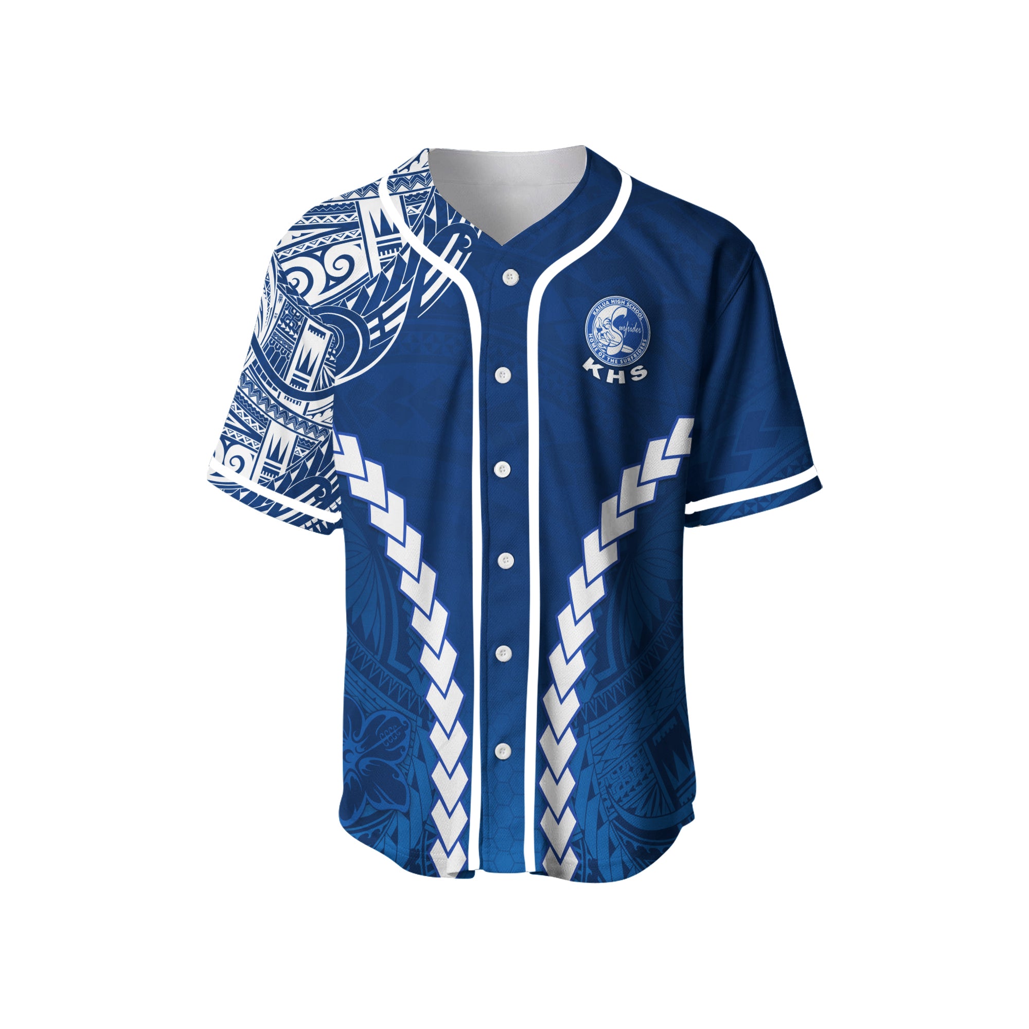 Kailua High School Baseball Jersey Home of the Surfriders LT13 - Polynesian Pride