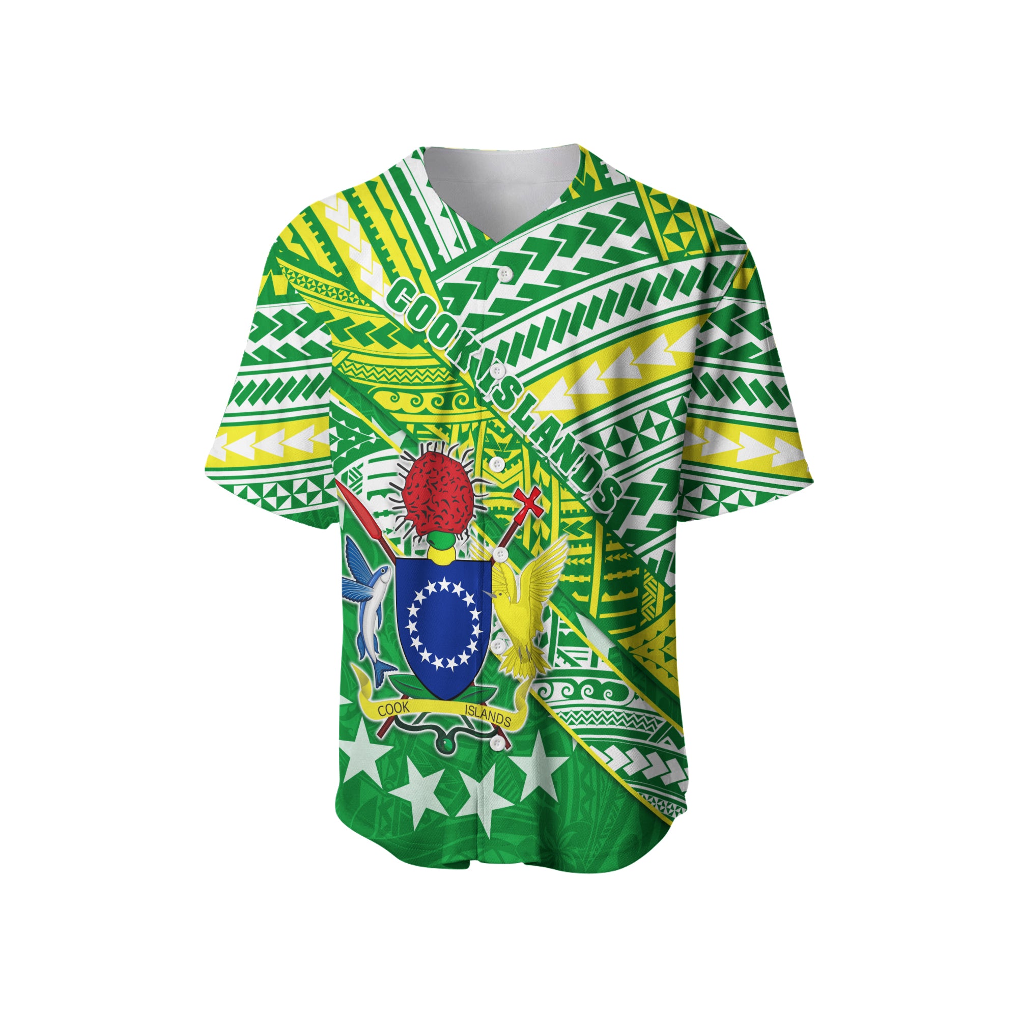 Cook Islands Baseball Jersey New Breathable LT13 - Polynesian Pride