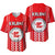 Hawaii Kalani High School Baseball Jersey Falcons Simple Style LT8 Red - Polynesian Pride