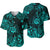 Hawaii Shaka Polynesian Baseball Jersey Unique Style - Turquoise LT8 - Polynesian Pride