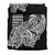 Hawaii Kakau Bedding Set Polynesian Floral Tribal Black Version LT9 - Polynesian Pride