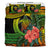 Polynesian Turtle Bedding Set Circle Turtle Hibiscus Reggae LT9 - Polynesian Pride