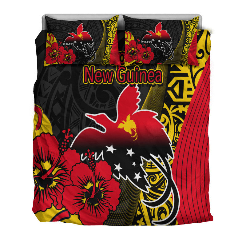 Papua New Guinea Bedding Set Vibe Style LT6 - Polynesian Pride