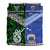 New Zealand And Samoa Bedding Set Together - Green LT8 - Polynesian Pride