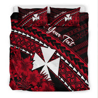 Wallis et Futuna Personalised Bedding Set Tapa Hibiscus Vibes LT7 - Polynesian Pride