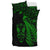 New Zealand Haka Rugby Maori Bedding Set Silver Fern Vibes - Green LT8 - Polynesian Pride