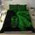 New Zealand Haka Rugby Maori Bedding Set Silver Fern Vibes - Green LT8 - Polynesian Pride