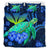 Hawaii Turtle Hibiscus Polynesian Bedding Set - Jade Stone - AH - Polynesian Pride