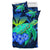 Hawaii Turtle Hibiscus Polynesian Bedding Set - Jade Stone - AH - Polynesian Pride