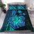 Polynesian Hibiscus Bedding Set Hawaiian Style No.2 LT6 Bedding Set Black - Polynesian Pride