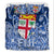 Fiji Bedding Set Tapa Patterns Blue And White Style LT6 - Polynesian Pride