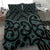 New Zealand Bedding Set Maori Graphic Tee patterns Green LT6 - Polynesian Pride