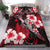 Polynesian Turtle Bedding Set With Hibiscus Color No.4 LT6 Red - Polynesian Pride