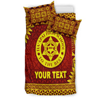 (Custom Personalised) Tonga Ha'apai High School Bedding Set Simplified Version LT8 - Polynesian Pride