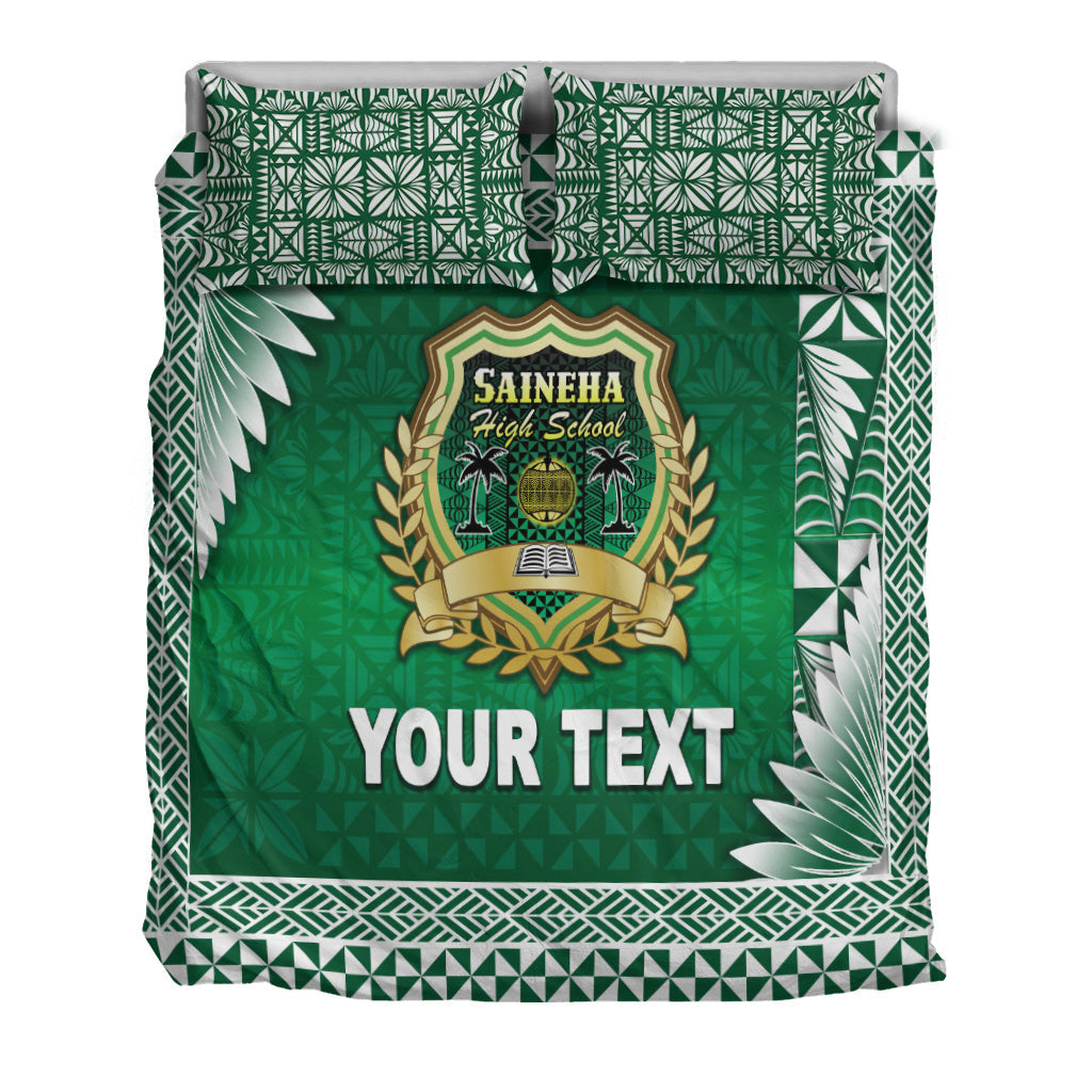(Custom Personalised) Tonga Saineha High School Bedding Set Simplified Version LT8 - Polynesian Pride