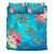 Hawaii Turtle Ocean Tropical Flowers Bedding Set - Siri Style - AH - Polynesian Pride