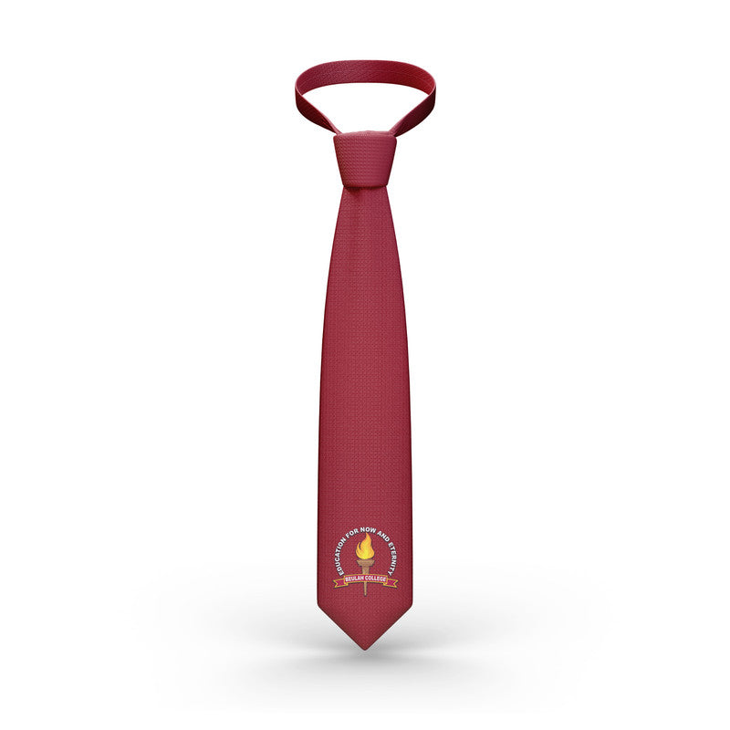 Tonga Beulah College Necktie Simple Style - Maroon LT8 - Polynesian Pride