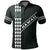 Hawaii Kakau Warrior Polynesian Football Polo Shirt Black - Polynesian Pride