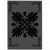 Hawaiian Quilt Maui Plant And Hibiscus Pattern Area Rug - Black Gray - AH Black - Polynesian Pride