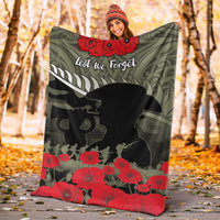 New Zealand ANZAC 2022 Premium Blanket Maori Camouflage LT14 - Polynesian Pride