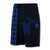 Hawaii Kakau Polynesian Turtle Map Board Shorts - Blue - Polynesian Pride