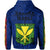 Polynesian Kanaka Flag Kanaka Maoli Hawaii Hoodie Blue - Polynesian Pride