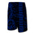 Hawaii Kakau Polynesian Kanaka Board Shorts - Blue - Snapy Style - Polynesian Pride