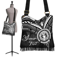 Northern Mariana Islands Custom Personalised Boho Handbag - Cross Style One Style One Size Reggae - Polynesian Pride