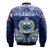 Samoa Coat Of Arms Bomber Jacket Polynesian Pattern LT9 - Polynesian Pride