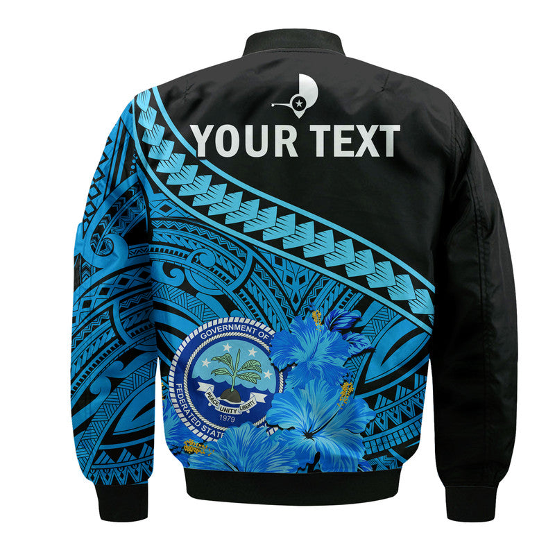 (Custom Personalised) Yap State Day Baseball Jacket Yap Flag and FSM Seal LT9 - Polynesian Pride
