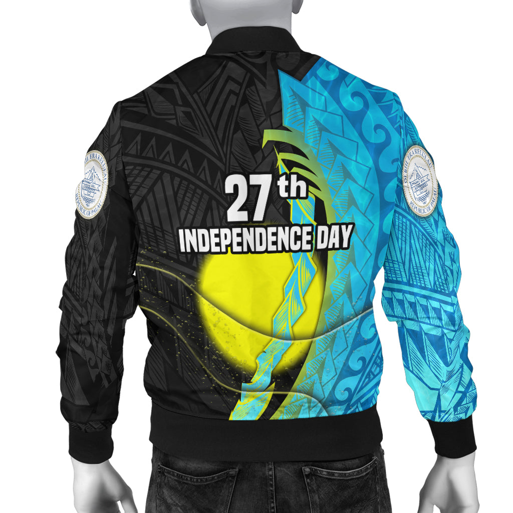 Palau Independence Day Women's Bomber Jacket Special Style LT16 - Polynesian Pride
