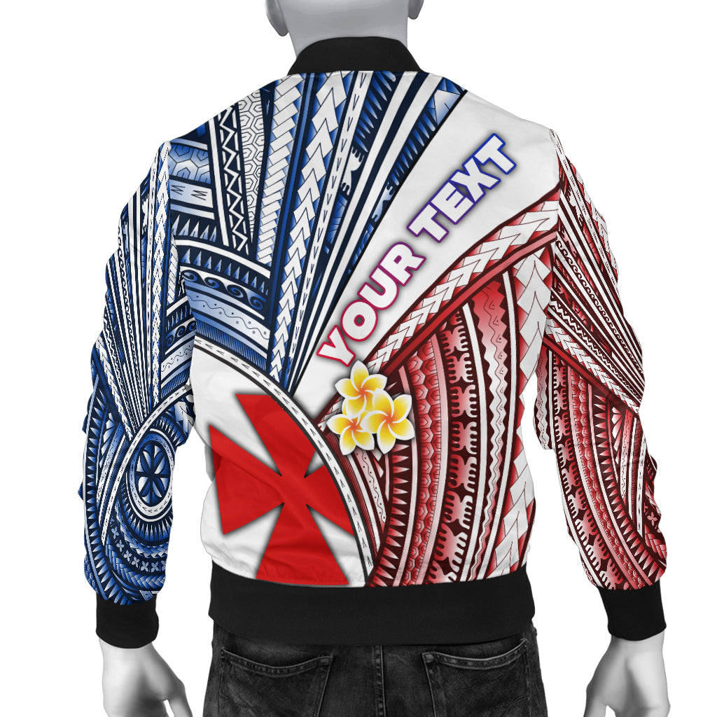 (Custom Personalised) Wallis and Futuna Men's Bomber Jacket Polynesian Style LT16 - Polynesian Pride