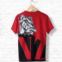 New Zealand Bulldog T Shirt, Maori Bulldog Shirt - Polynesian Pride