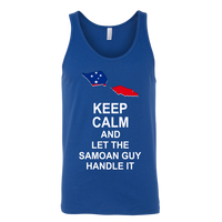 Samoa T Shirt Samoan Flag Keep Calm, Let Samoan Guy Handle It - Polynesian Pride