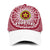 (Custom Personalised) Tonga Eua High School Classic Cap Tongan Ngatu Pattern Ver.03 LT14 Classic Cap Universal Fit Maroon - Polynesian Pride