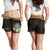 Northern Mariana Islands Women's Shorts - Polynesian Gold Patterns Collection - Polynesian Pride