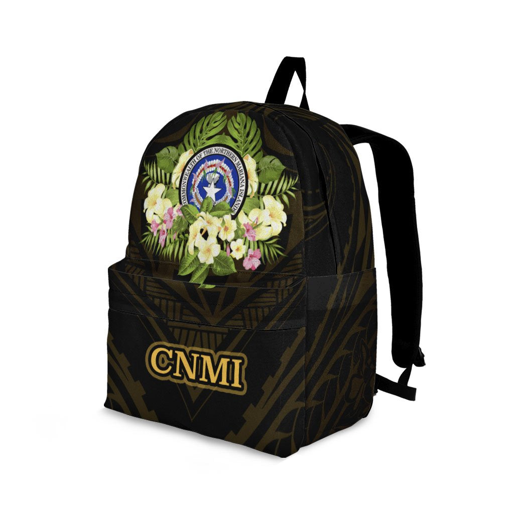 Northern Mariana Islands Backpack - Polynesian Gold Patterns Collection - Polynesian Pride
