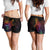 Northern Mariana Islands Women's Shorts - Butterfly Polynesian Style - Polynesian Pride