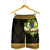 Cook Islands Men's Shorts - Polynesian Gold Patterns Collection - Polynesian Pride