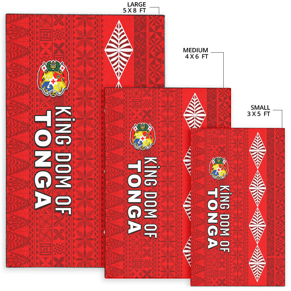 Kingdom of Tonga Area Rug 2021 Tonga National Day LT13 - Polynesian Pride