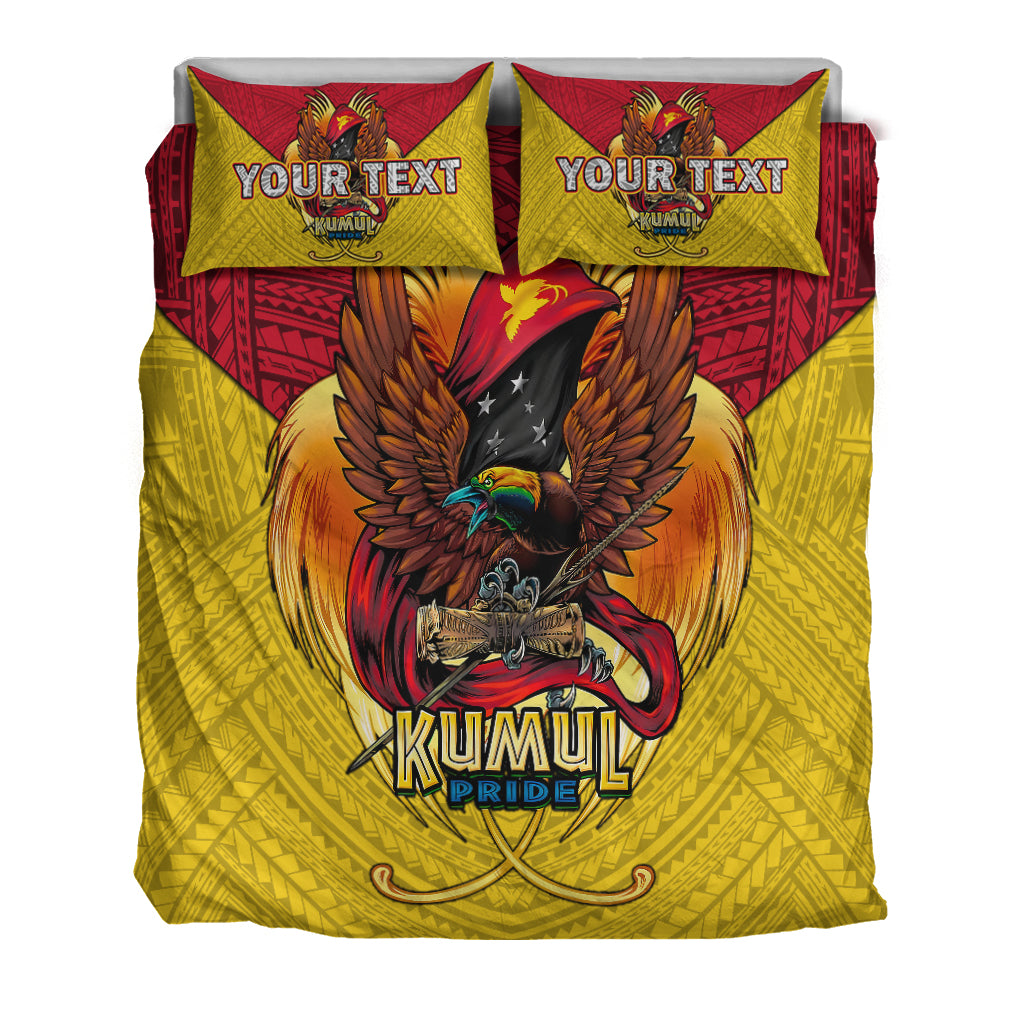 (Custom Personalised) Papua New Guinea Rugby Kumul Pride Bedding Set - LT2 - Polynesian Pride